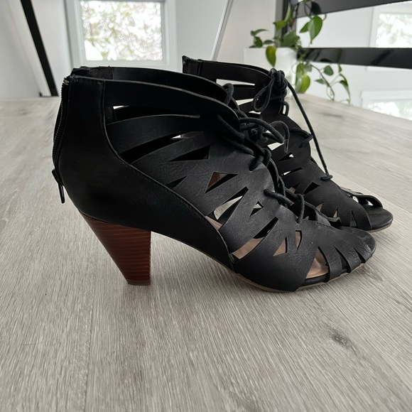 Lace-Up Heels - Picture 2 of 3